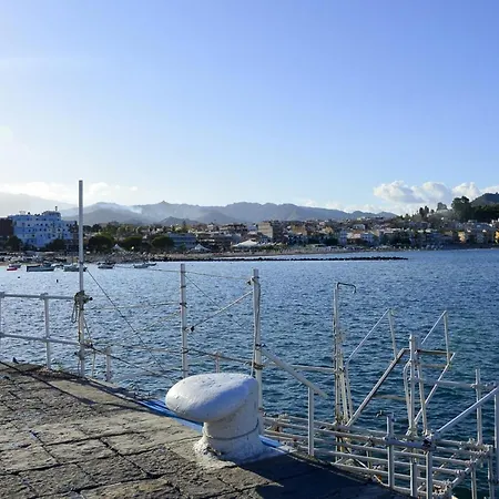 Apartment Sea View Terrace Apartment: Beachfront With Pool Giardini Naxos